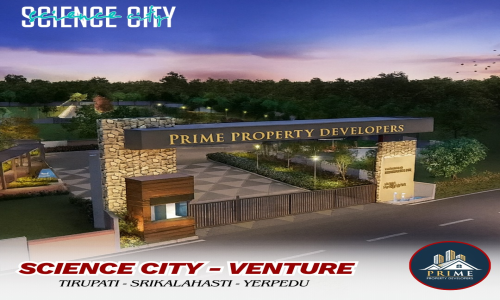 Prime Property Science City – 20 Acres of TUDA-Approved Premium Open Plots near IIT & IISER Tirupati